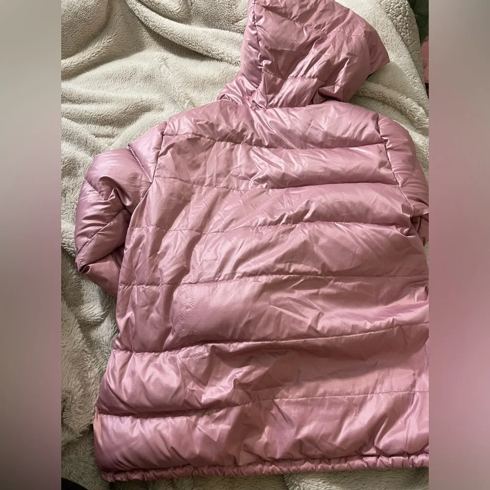 J. Crew Crewcuts Reversible Girl’s Down Filled Puffer Coat